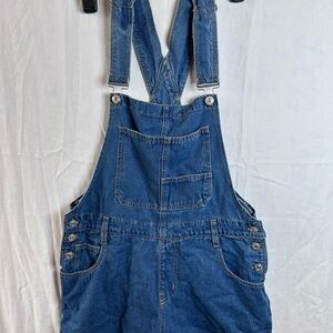 Blue Denim Overalls
